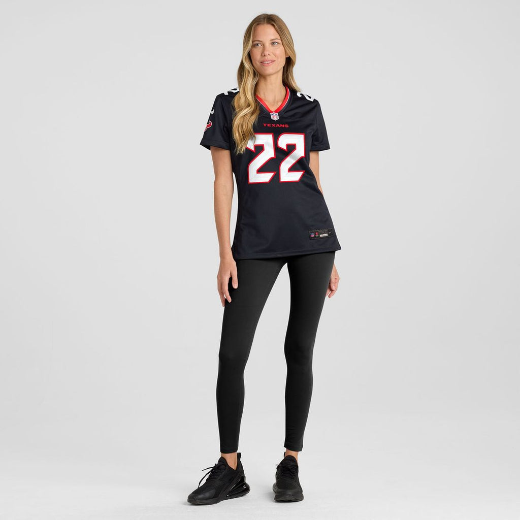 Jaylin Smith Houston Texans Nike Women's Team Game Jersey - Navy Official NFL Team Apparel Football Fan Gear