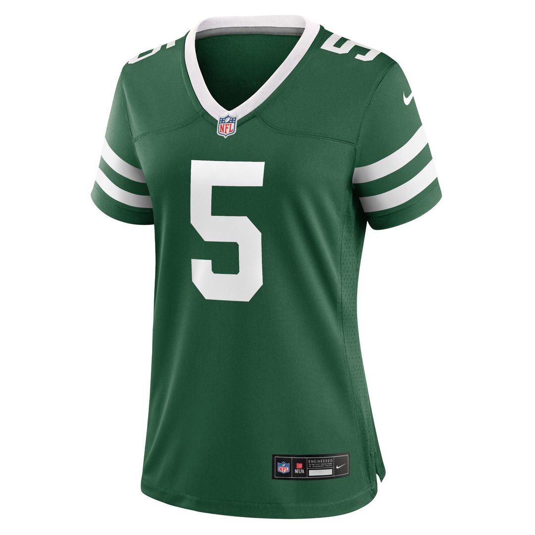 Garrett Wilson New York Jets Nike Women's Game Jersey - Legacy Green Official NFL Team Apparel Football Fan Gear