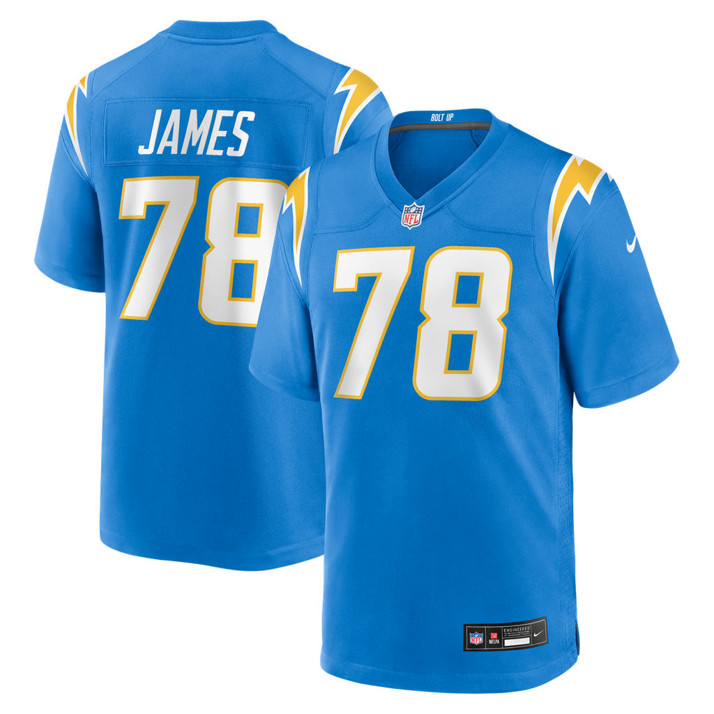 Andre James Los Angeles Chargers Nike Team Game Jersey - Powder Blue Official NFL Team Apparel Football Fan Gear