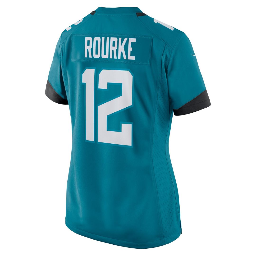 Nathan Rourke Jacksonville Jaguars Nike Women's Team Game Jersey - Teal Official NFL Team Apparel Football Fan Gear