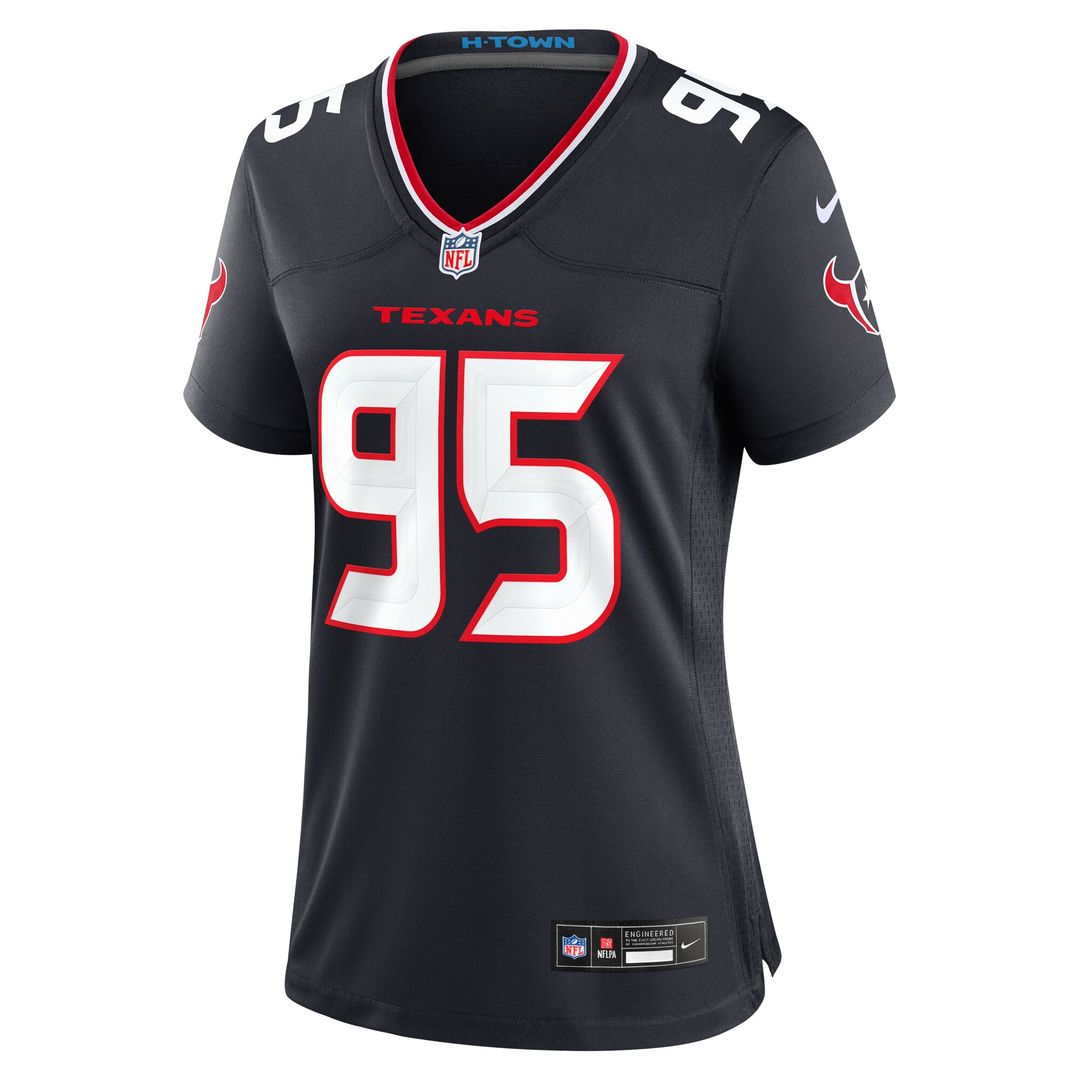 Derek Barnett Houston Texans Nike Women's Team Game Jersey - Navy Official NFL Team Apparel Football Fan Gear