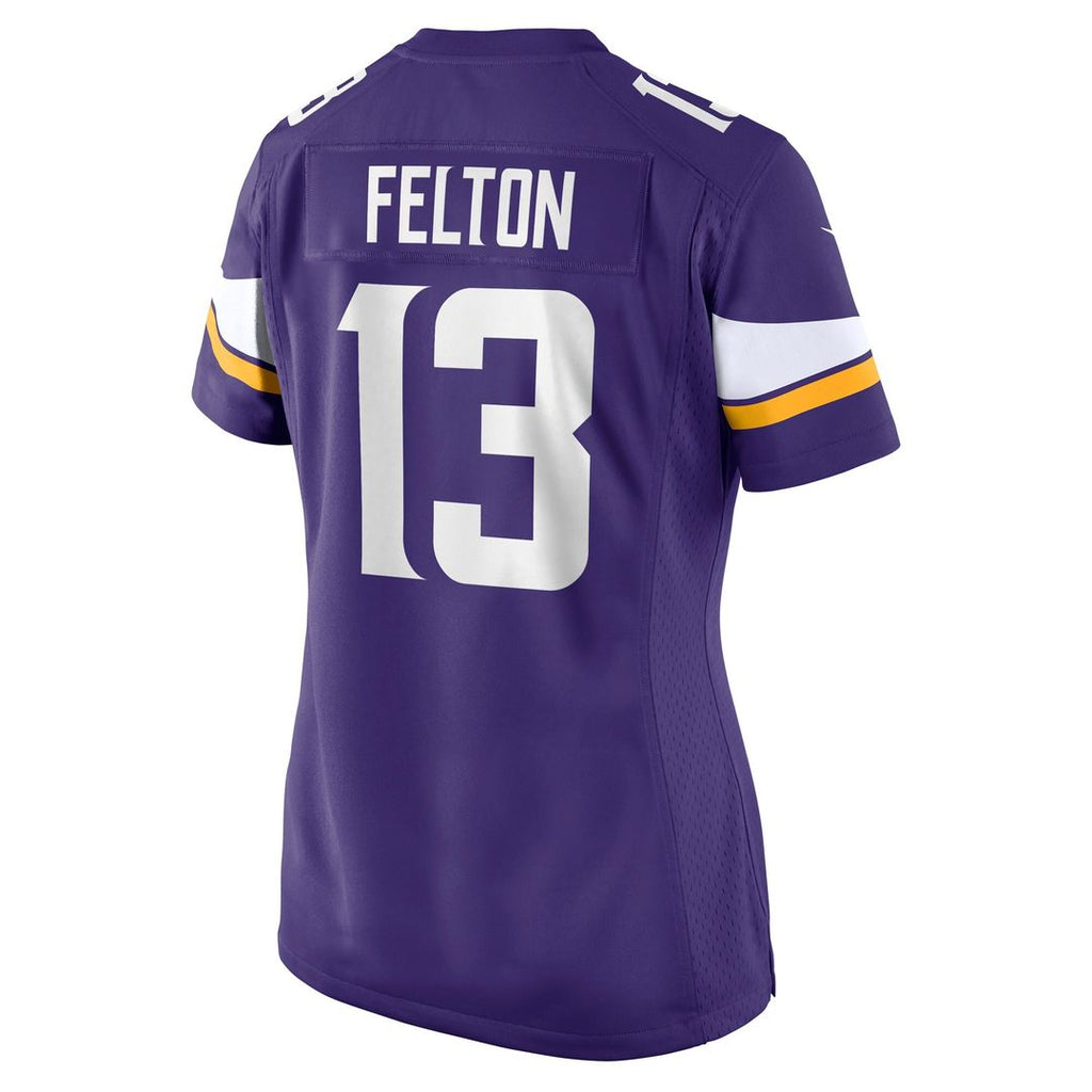 Tai Felton Minnesota Vikings Nike Women's Team Game Jersey - Purple Official NFL Team Apparel Football Fan Gear