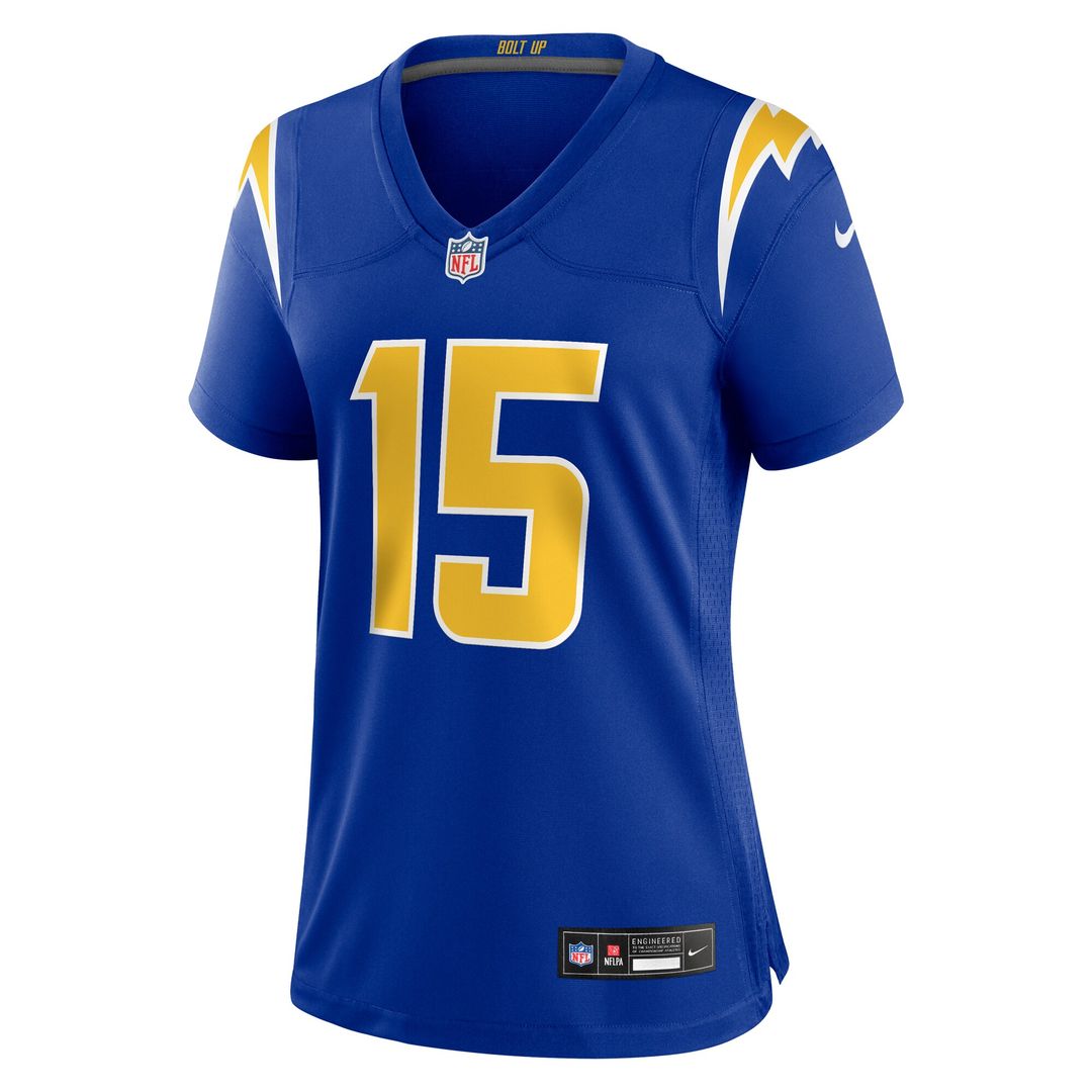 Ladd McConkey Los Angeles Chargers Nike Women's Alternate Game Jersey - Royal Official NFL Team Apparel Football Fan Gear