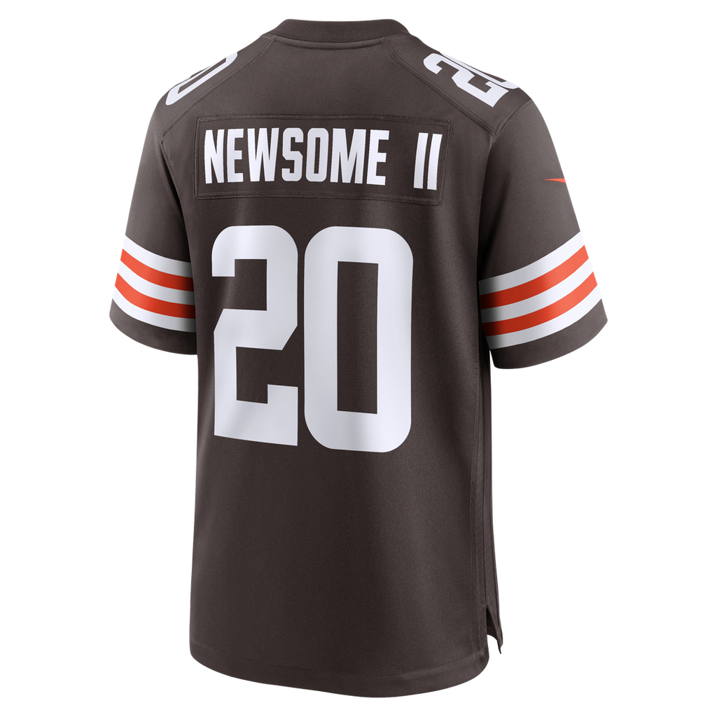 Greg Newsome II Cleveland Browns Nike Game Jersey - Brown Official NFL Team Apparel Football Fan Gear
