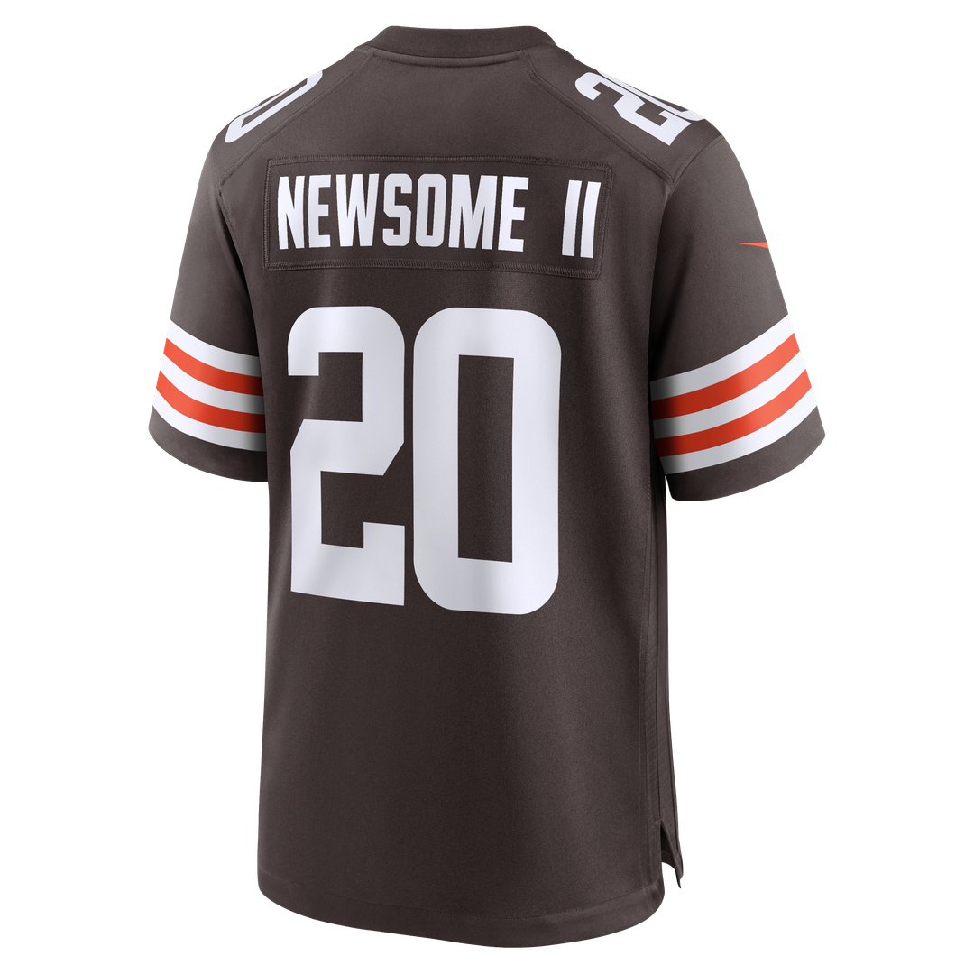 Greg Newsome II Cleveland Browns Nike Game Jersey - Brown Official NFL Team Apparel Football Fan Gear
