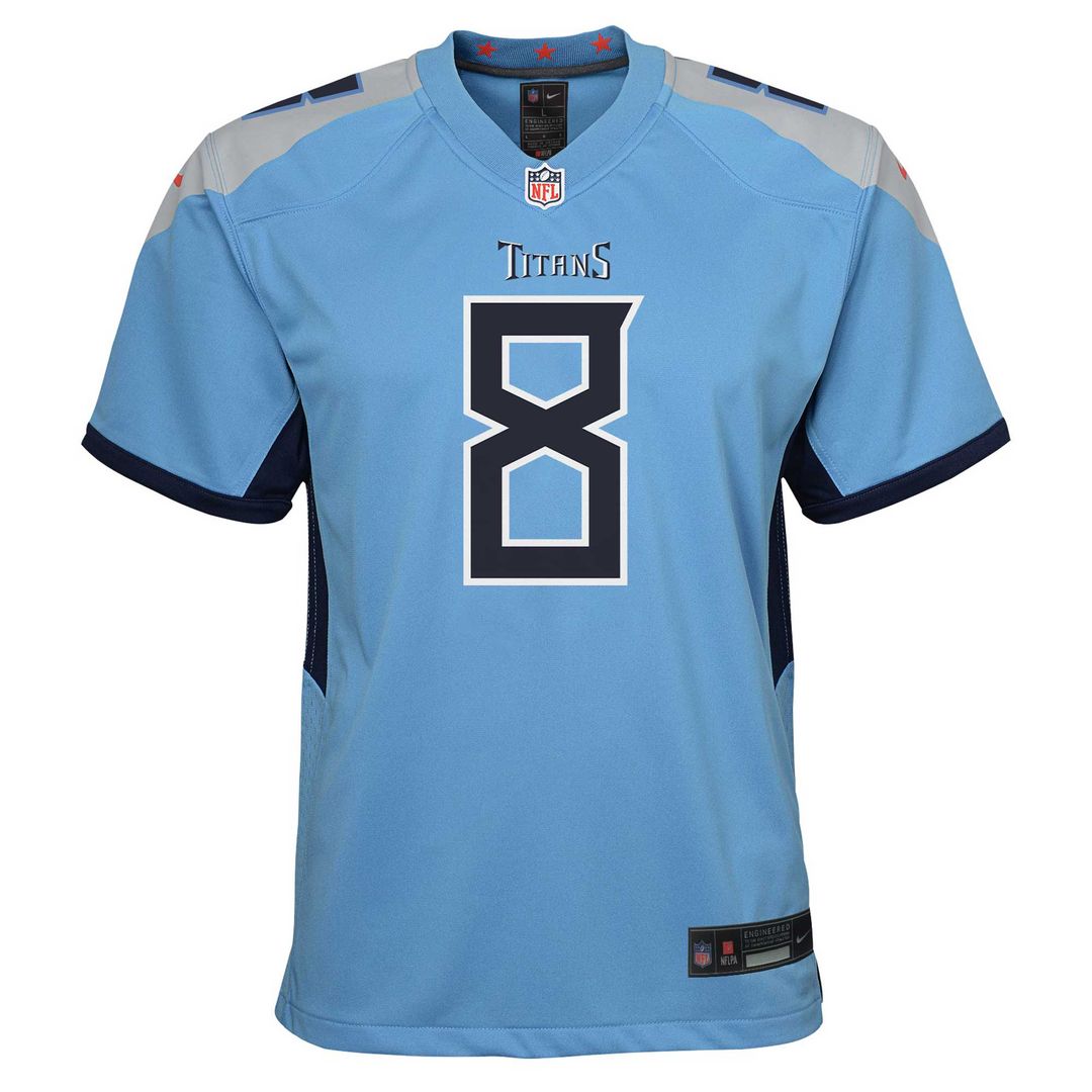 Will Levis Tennessee Titans Nike Youth Game Jersey - White Official NFL Team Apparel Football Fan Gear