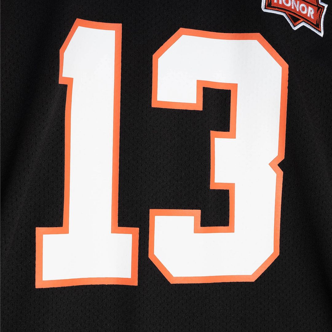 Ken Riley Cincinnati Bengals 1981 Mitchell & Ness Authentic Throwback Retired Player Jersey - Black Official NFL Team Apparel Football Fan Gear