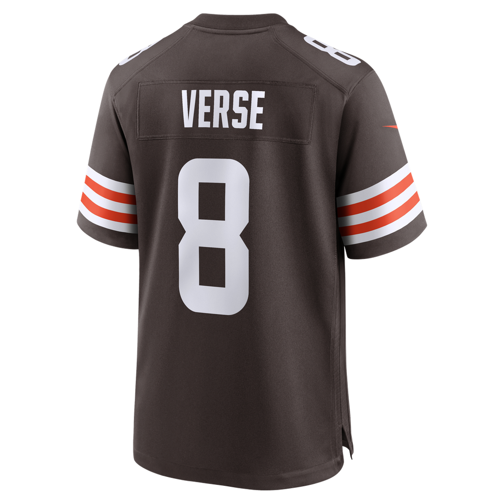 Jared Verse Cleveland Browns Nike Team Game Jersey - Brown Official NFL Team Apparel Football Fan Gear