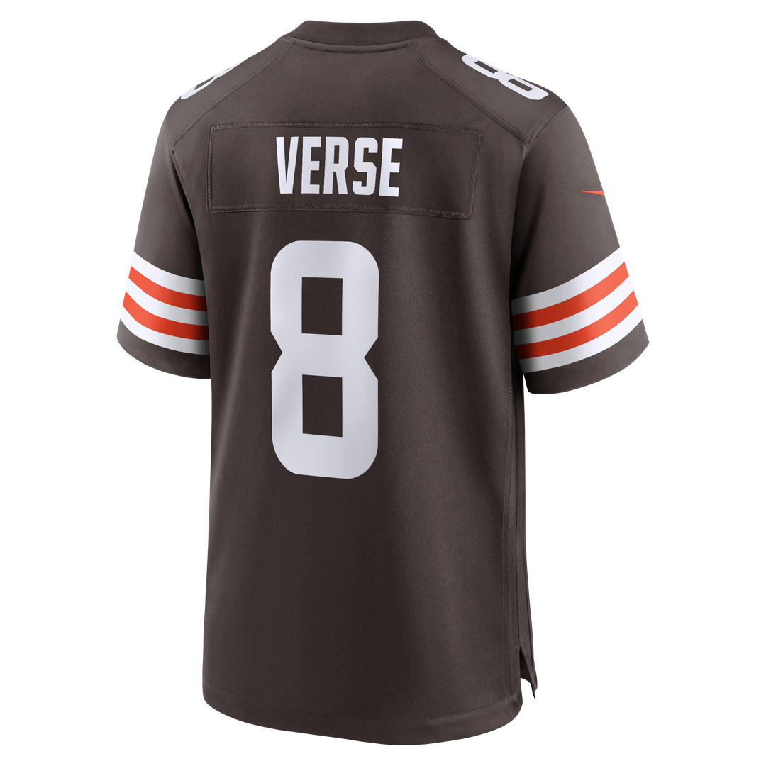 Jared Verse Cleveland Browns Nike Team Game Jersey - Brown Official NFL Team Apparel Football Fan Gear