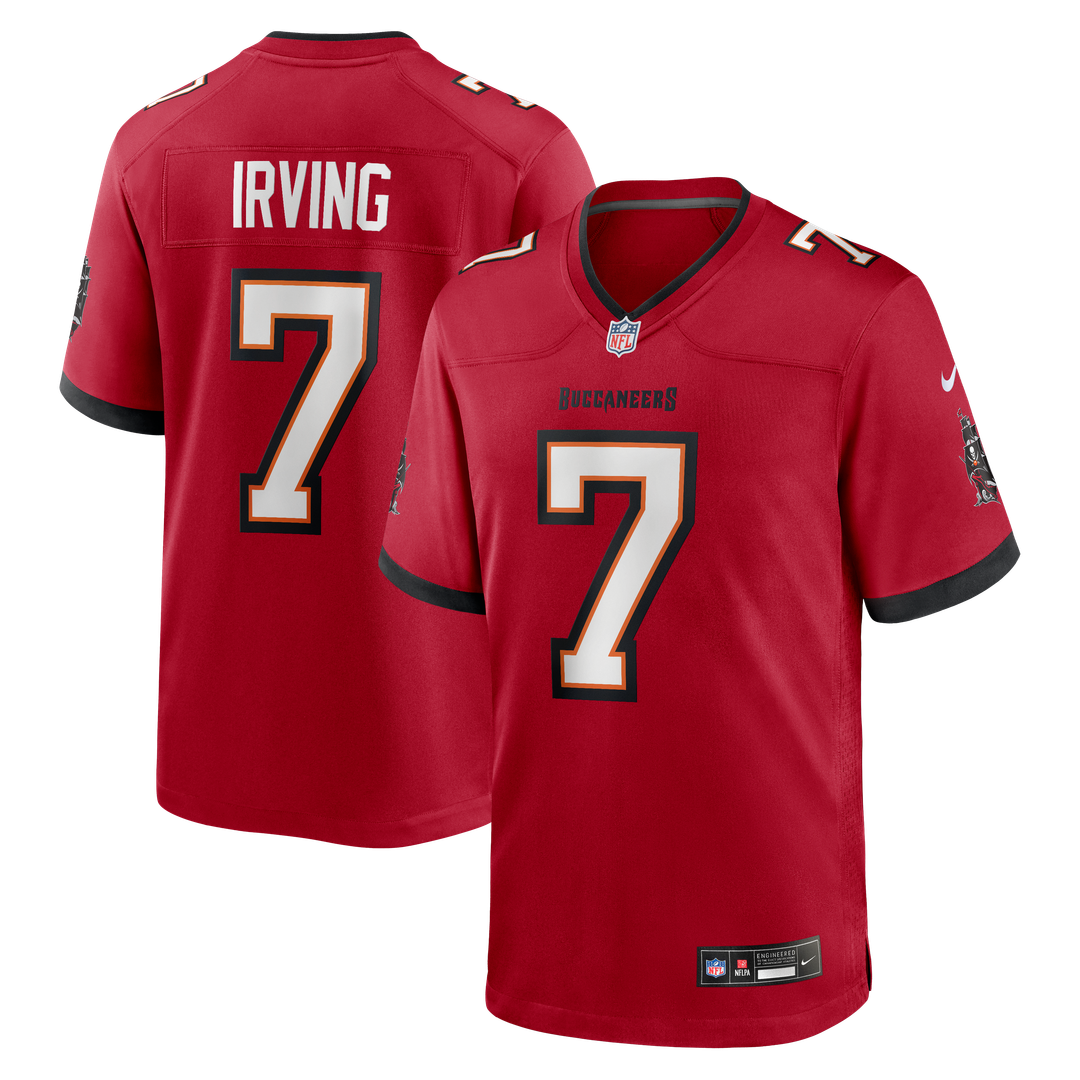 Bucky Irving Tampa Bay Buccaneers Nike Alternate Game Jersey - Orange Official NFL Team Apparel Football Fan Gear