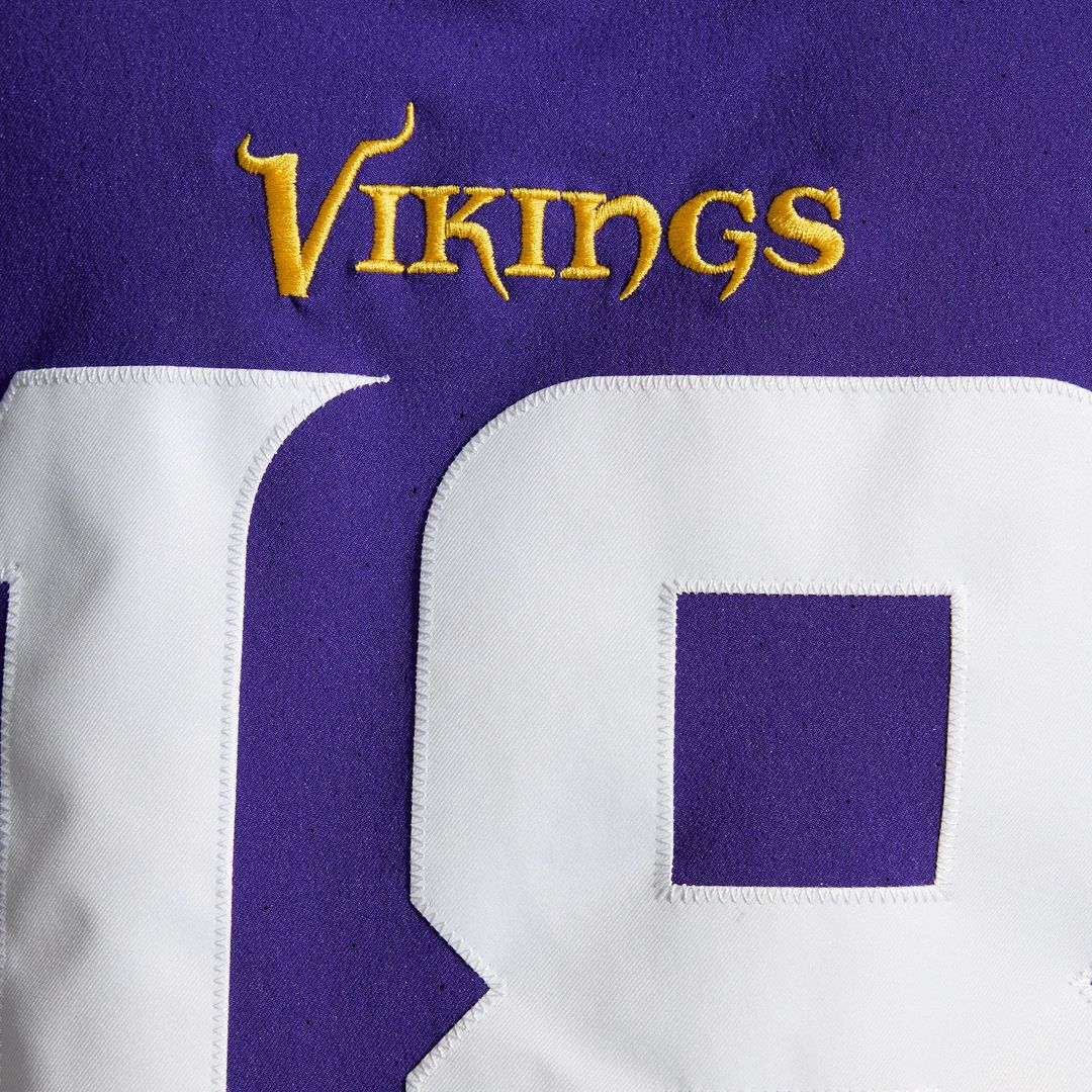 Justin Jefferson Minnesota Vikings Nike Vapor F.U.S.E. Elite Jersey - Purple Official NFL Team Apparel Football Fan Gear