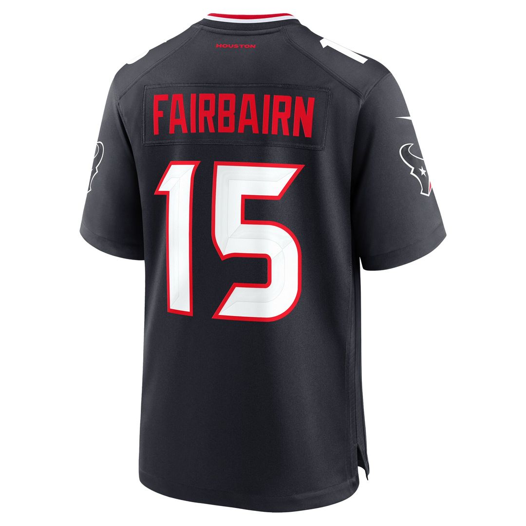 Ka'imi Fairbairn Houston Texans Nike Team Game Jersey - Navy Official NFL Team Apparel Football Fan Gear