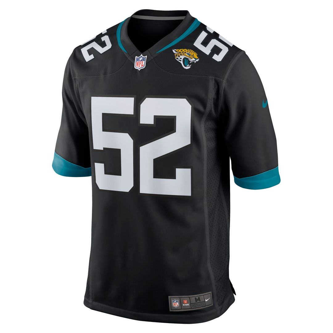 DaVon Hamilton Jacksonville Jaguars Nike Game Jersey - Teal Official NFL Team Apparel Football Fan Gear