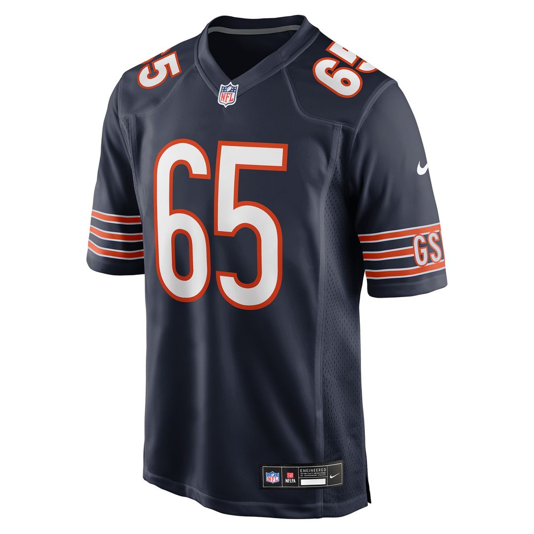 Luke Newman Chicago Bears Nike Team Game Jersey - Navy Official NFL Team Apparel Football Fan Gear
