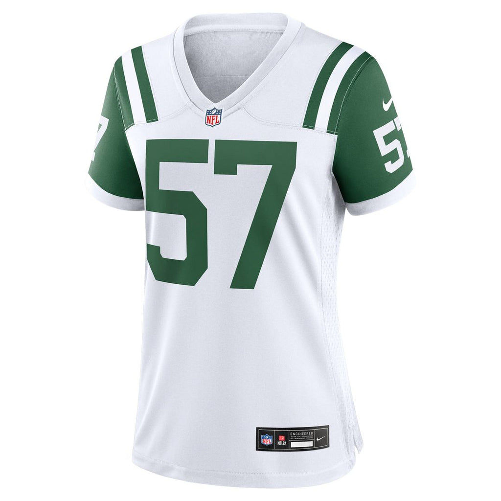C.J. Mosley New York Jets Nike Women's Classic Alternate Game Jersey - White Official NFL Team Apparel Football Fan Gear