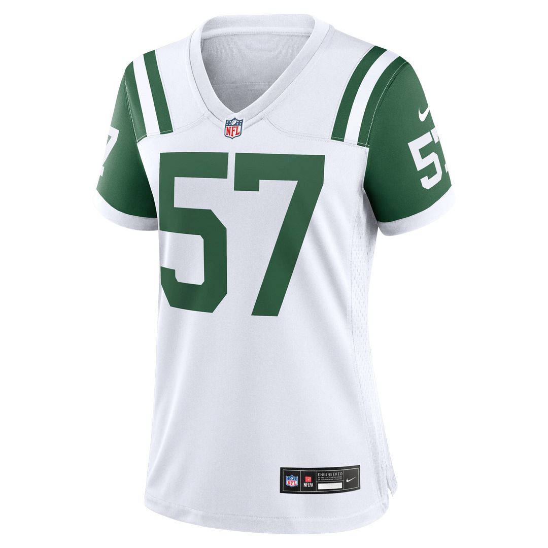C.J. Mosley New York Jets Nike Women's Classic Alternate Game Jersey - White Official NFL Team Apparel Football Fan Gear
