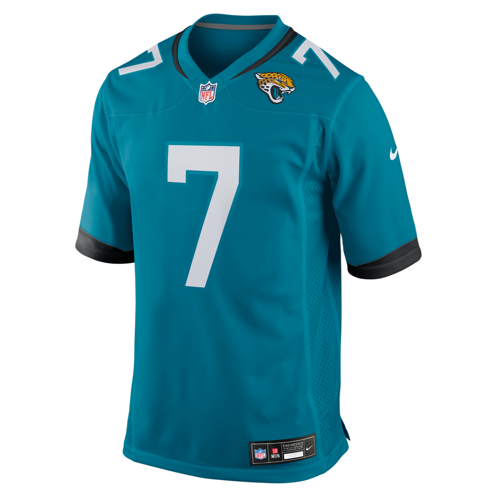 Brian Thomas Jr Jacksonville Jaguars Nike Player Game Jersey - Teal Official NFL Team Apparel Football Fan Gear