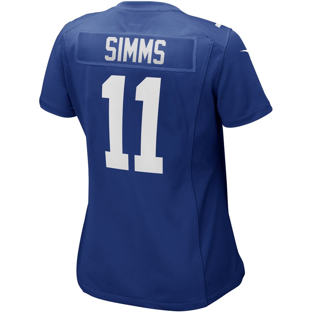 Phil Simms New York Giants Nike Women's Game Retired Player Jersey - Royal Official NFL Team Apparel Football Fan Gear