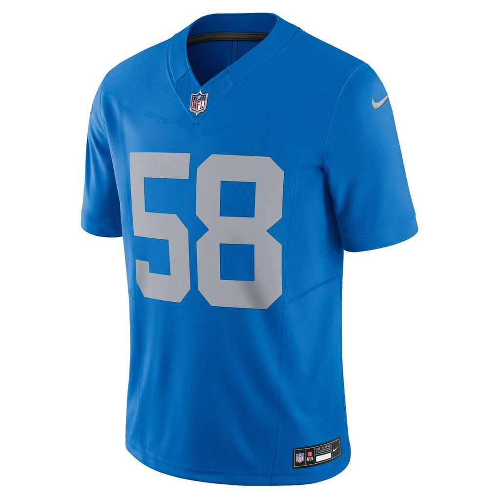 Penei Sewell Detroit Lions Nike Vapor F.U.S.E. Alternate Limited Jersey - Black Official NFL Team Apparel Football Fan Gear