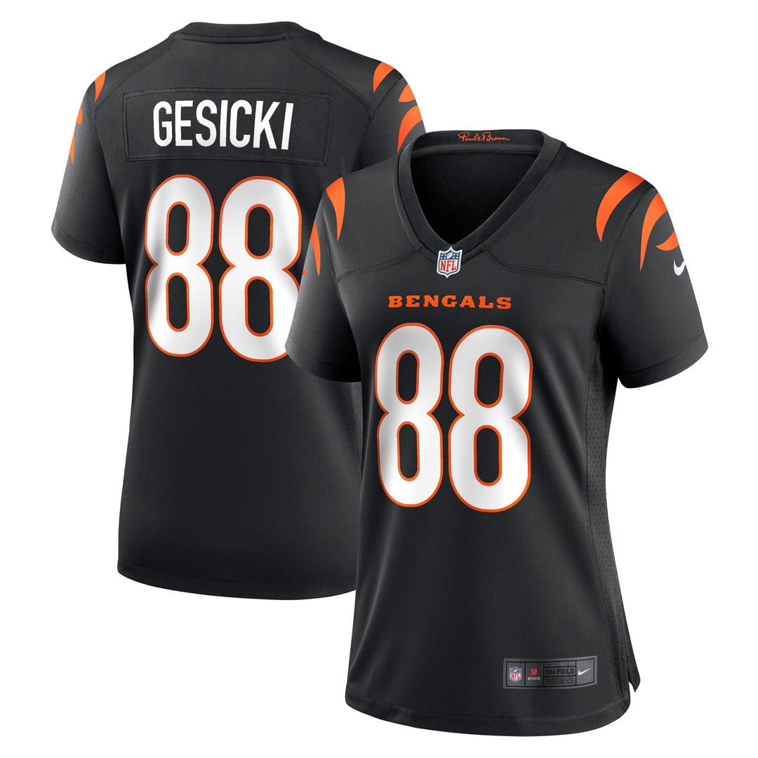 Mike Gesicki Cincinnati Bengals Nike Women's Game Jersey - Black Official NFL Team Apparel Football Fan Gear