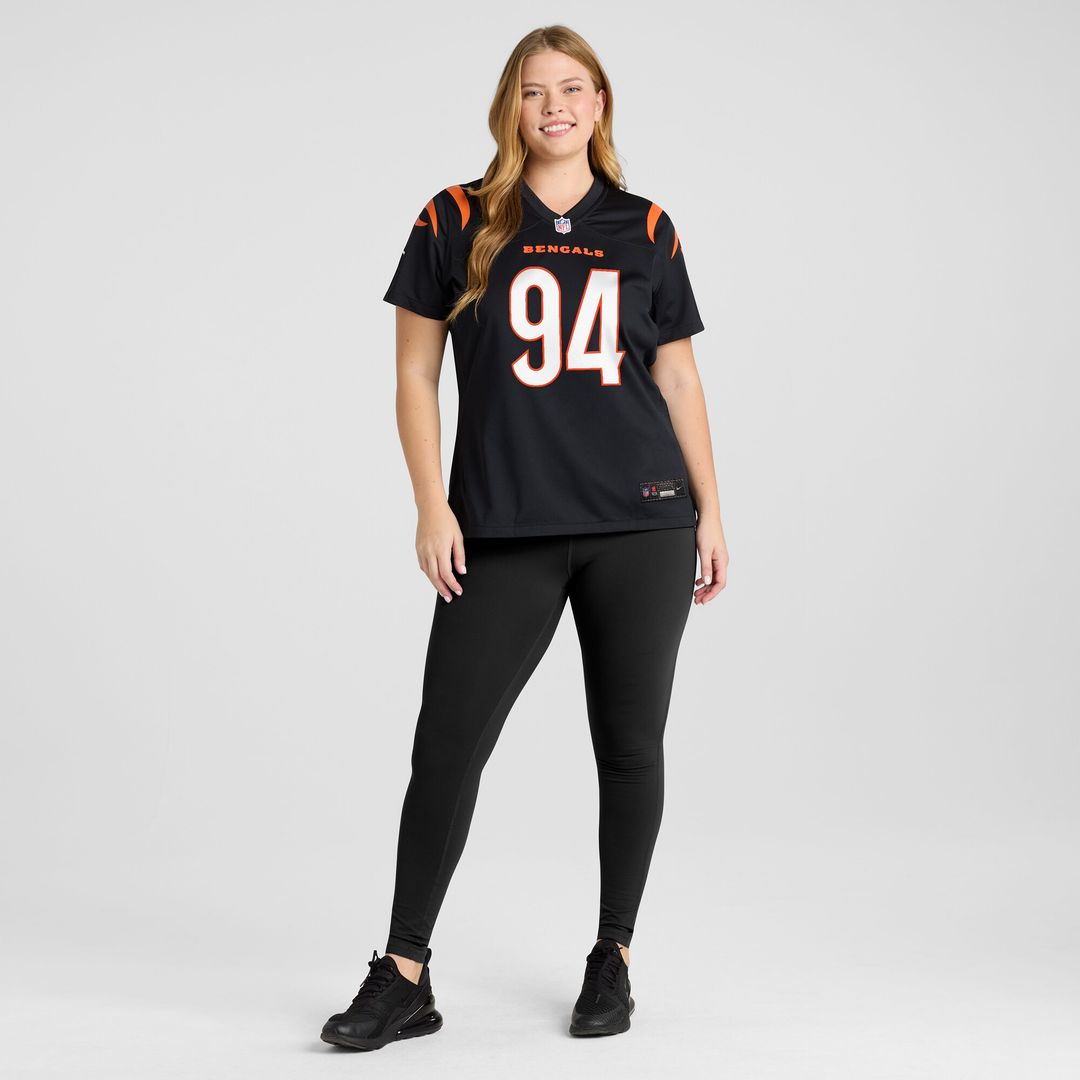 Sam Hubbard Cincinnati Bengals Nike Women's Player Jersey - Black Official NFL Team Apparel Football Fan Gear