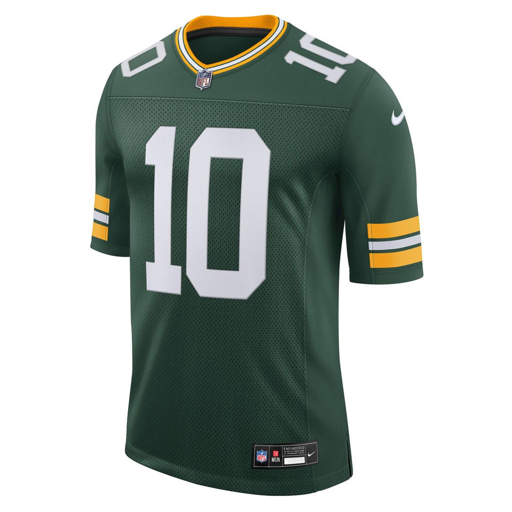 Jordan Love Green Bay Packers Nike Team Vapor Untouchable Limited Jersey - Green Official NFL Team Apparel Football Fan Gear