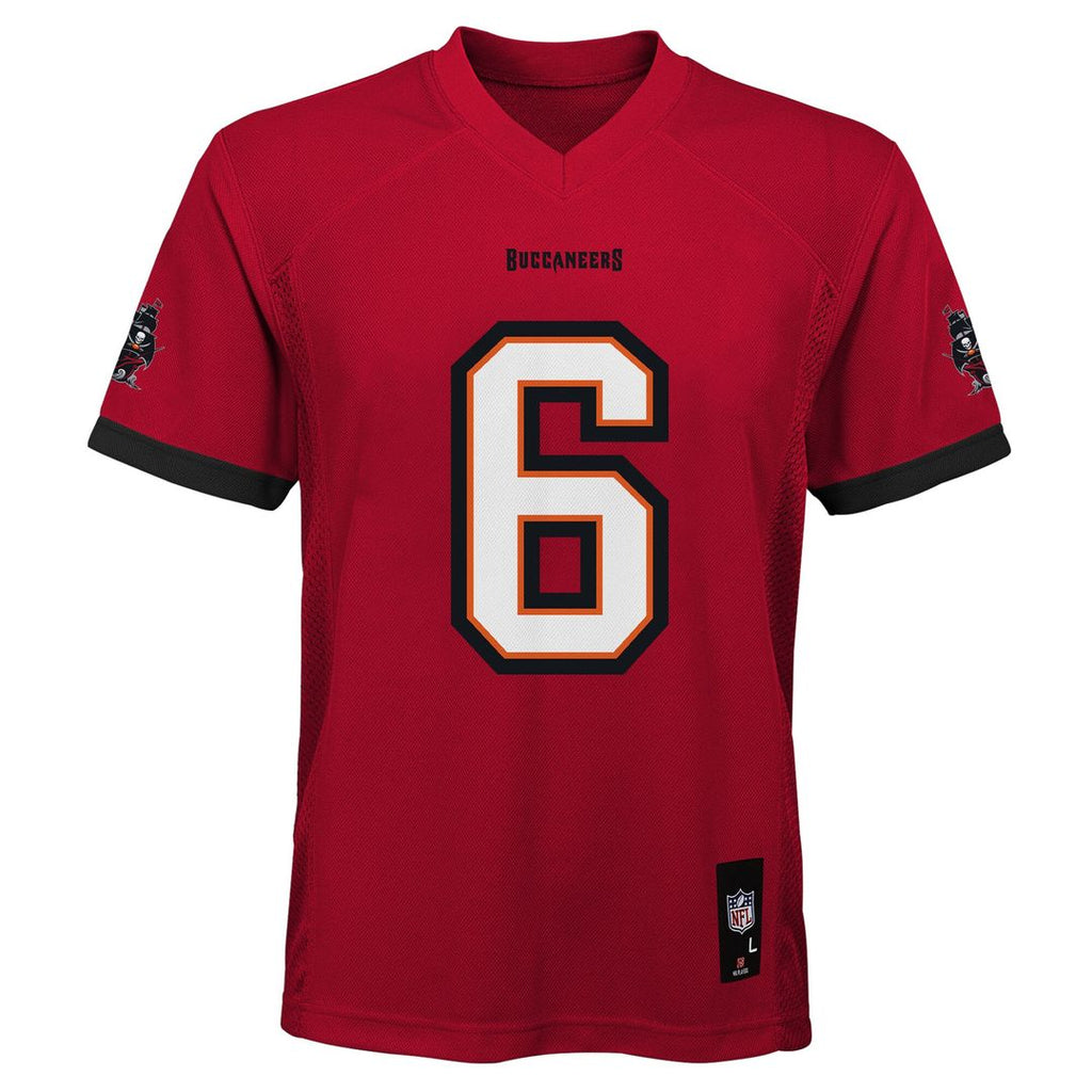 Baker Mayfield Tampa Bay Buccaneers Outerstuff Preschool Replica Player Jersey - Red Official NFL Team Apparel Football Fan Gear
