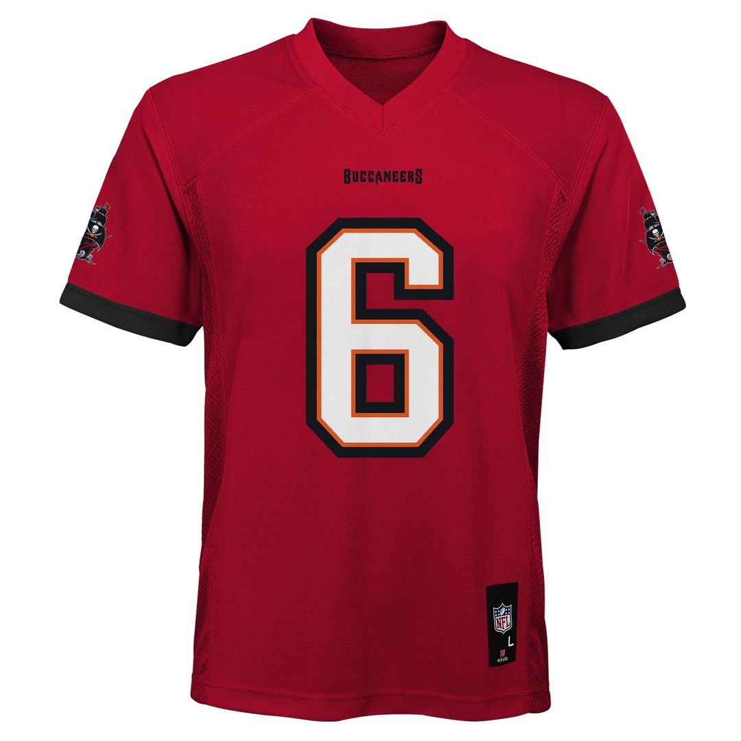 Baker Mayfield Tampa Bay Buccaneers Outerstuff Preschool Replica Player Jersey - Red Official NFL Team Apparel Football Fan Gear
