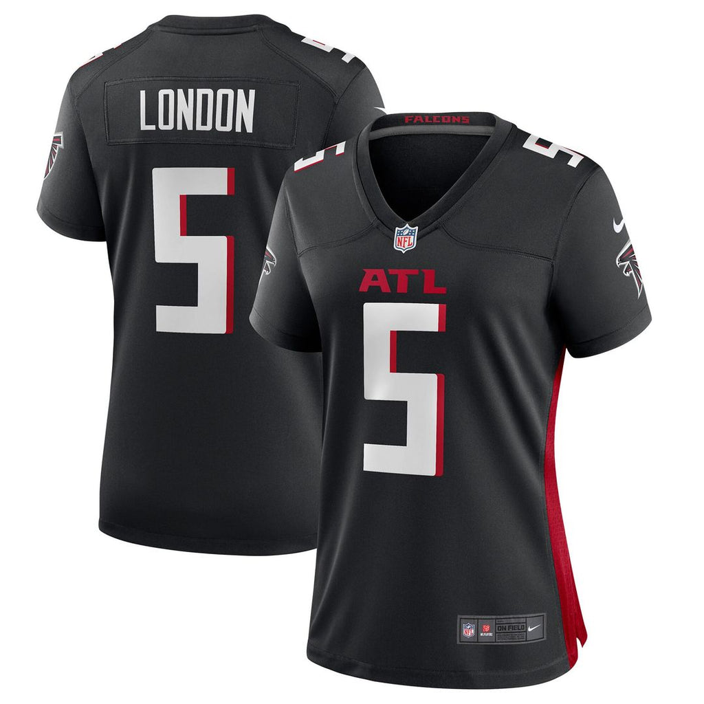 Drake London Atlanta Falcons Nike Women's Player Game Jersey - Black Official NFL Team Apparel Football Fan Gear