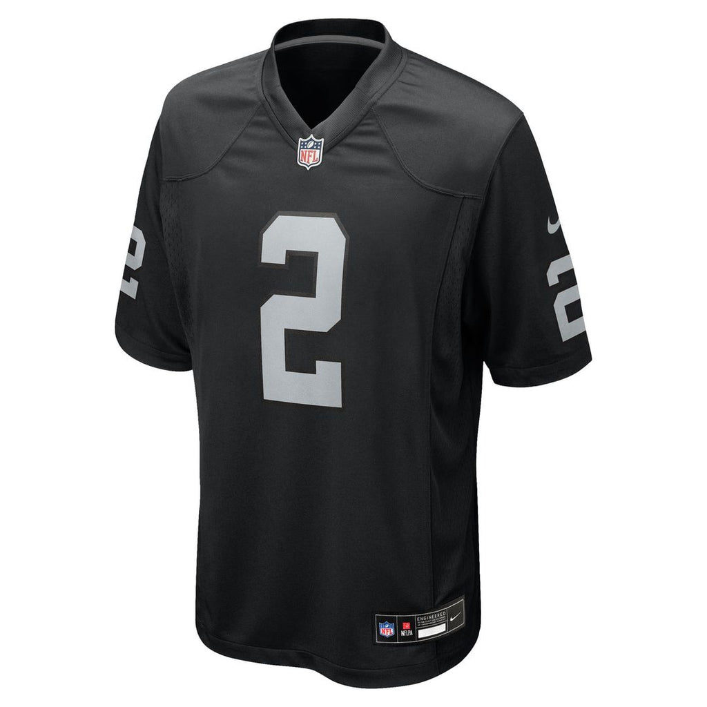 Ashton Jeanty Las Vegas Raiders Nike Team Game Jersey - Black Official NFL Team Apparel Football Fan Gear
