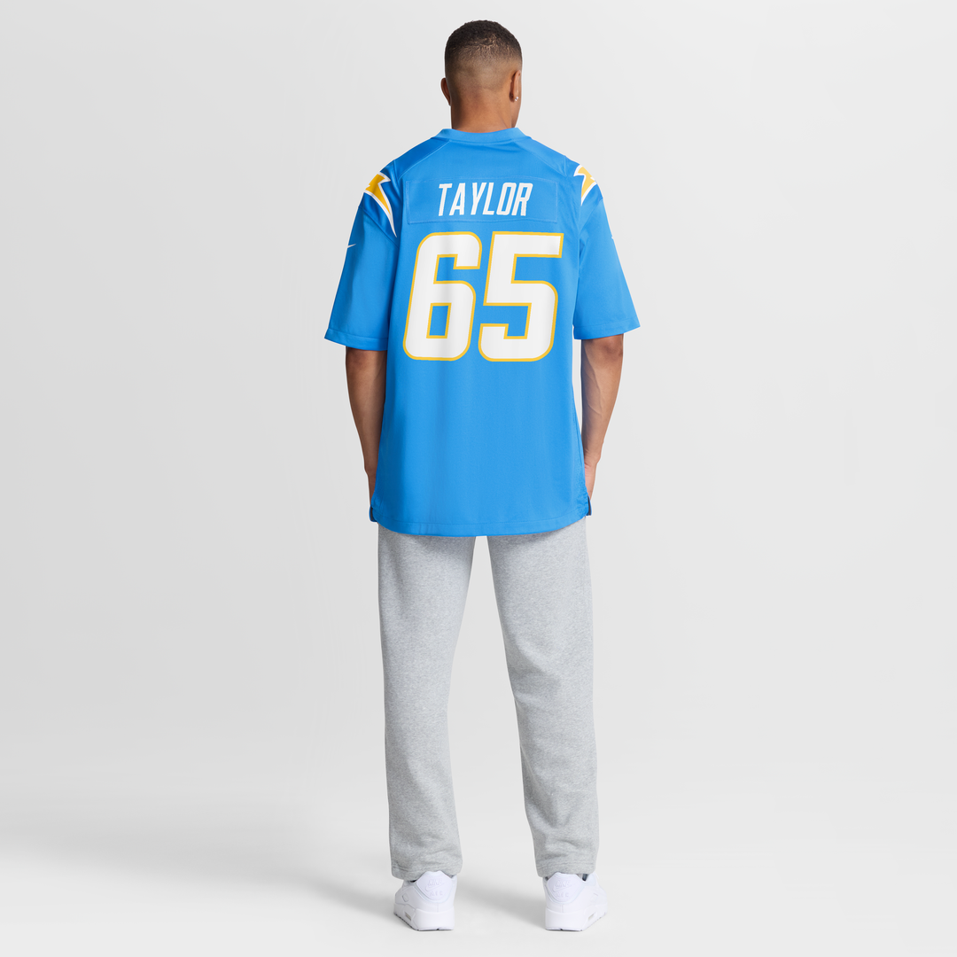 Logan Taylor Los Angeles Chargers Nike Team Game Jersey - Powder Blue Official NFL Team Apparel Football Fan Gear