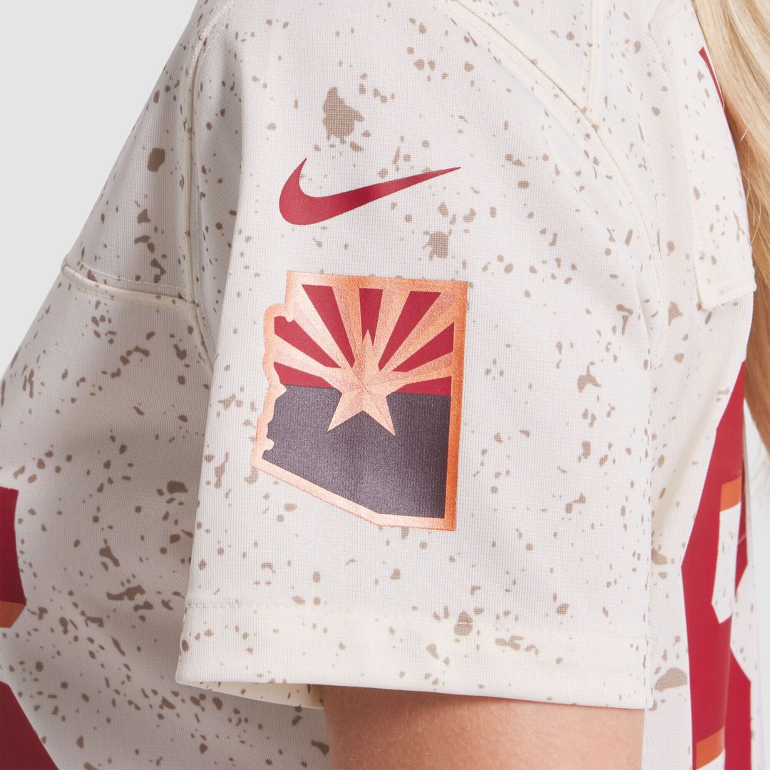 Trey McBride Arizona Cardinals Nike Women's 2025 Rivalries Collection Game Jersey - Natural Official NFL Team Apparel Football Fan Gear