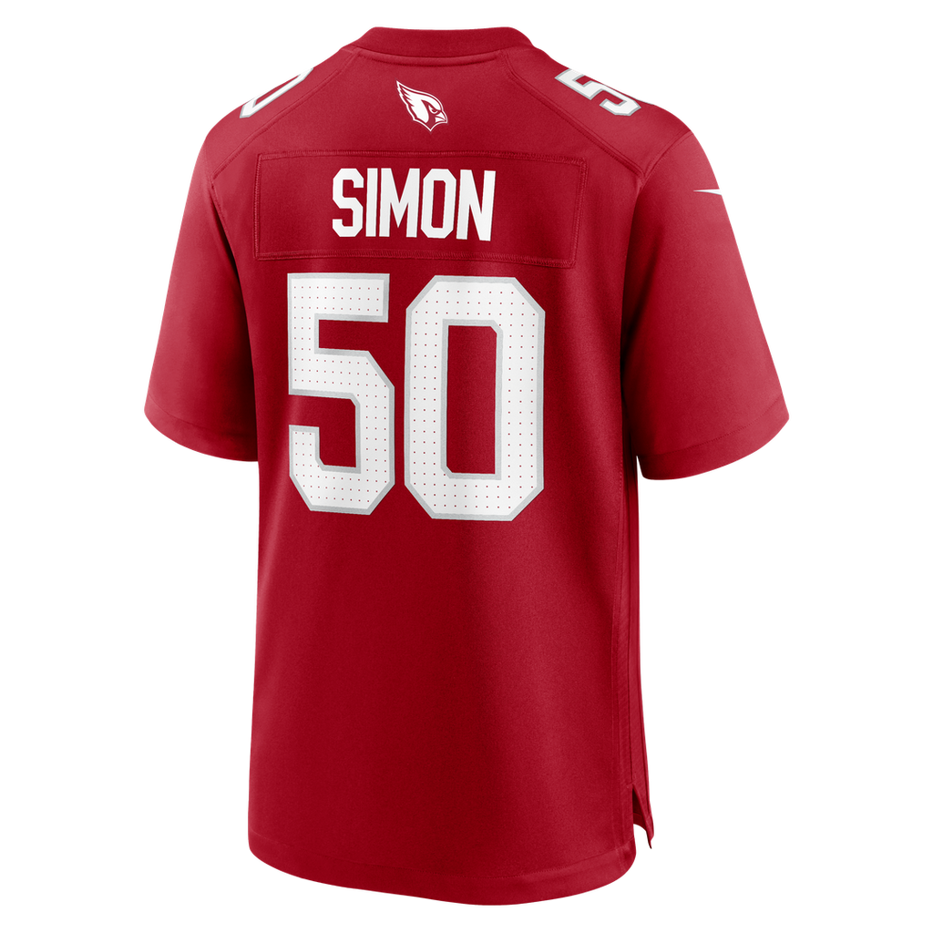 Cody Simon Arizona Cardinals Nike Team Game Jersey - Cardinal Official NFL Team Apparel Football Fan Gear