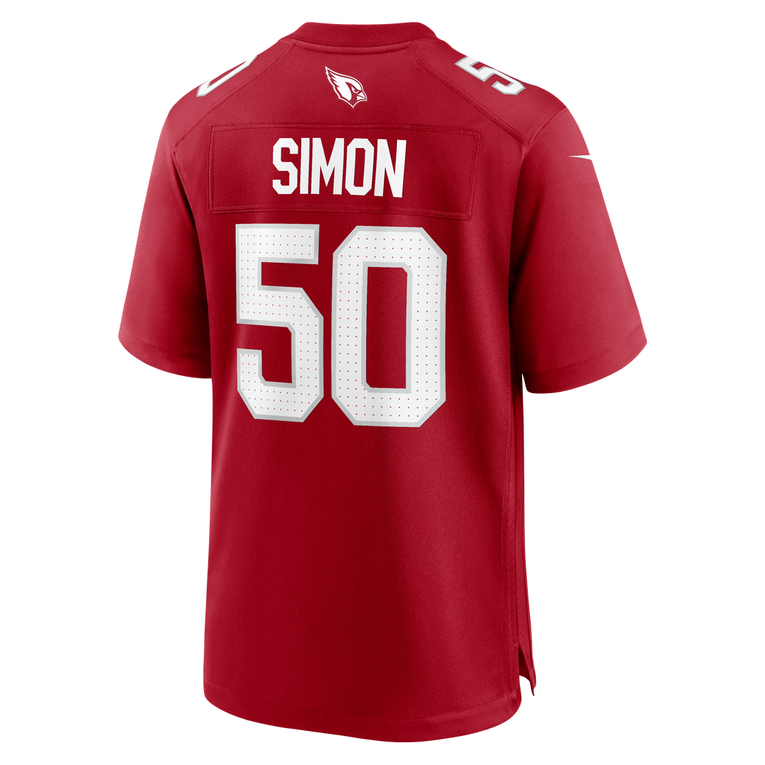 Cody Simon Arizona Cardinals Nike Team Game Jersey - Cardinal Official NFL Team Apparel Football Fan Gear