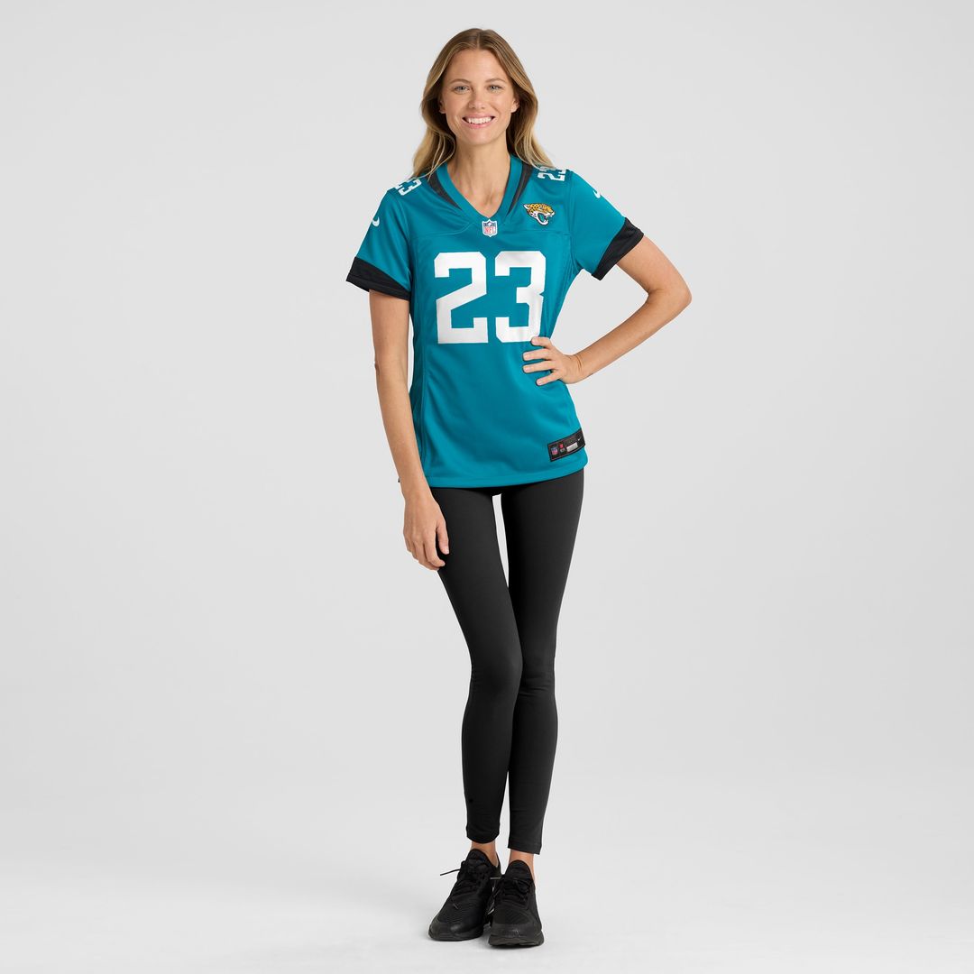 Foyesade Oluokun Jacksonville Jaguars Nike Women's Game Player Jersey - Teal Official NFL Team Apparel Football Fan Gear