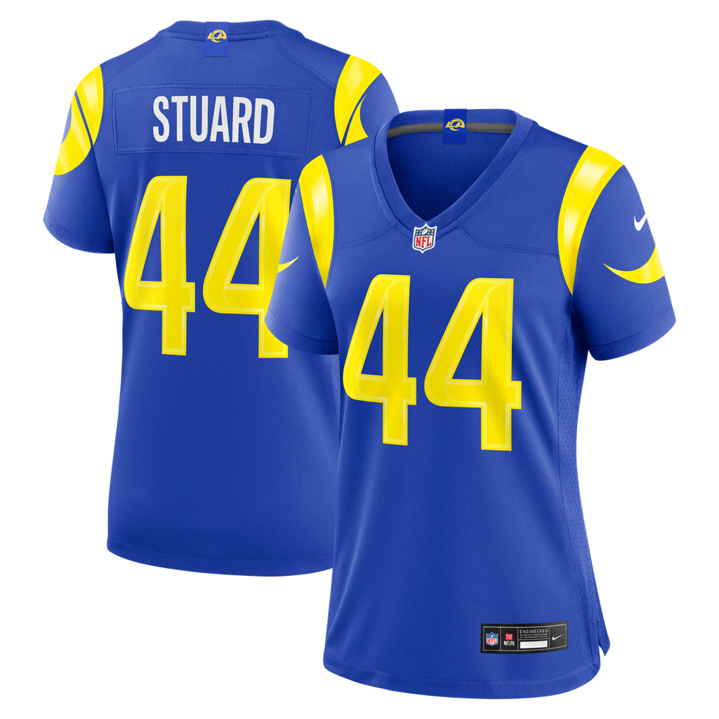 Grant Stuard Los Angeles Rams Nike Women's Team Game Jersey - Royal Official NFL Team Apparel Football Fan Gear