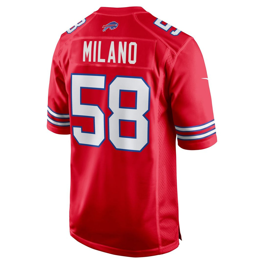 Matt Milano Buffalo Bills Nike Game Player Jersey - Royal Official NFL Team Apparel Football Fan Gear