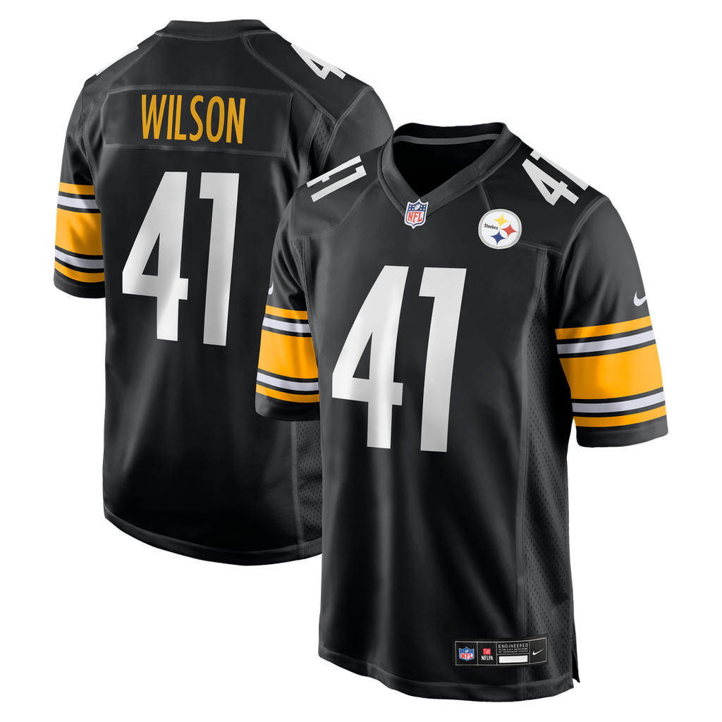 Payton Wilson Pittsburgh Steelers Nike Game Jersey - Black Official NFL Team Apparel Football Fan Gear