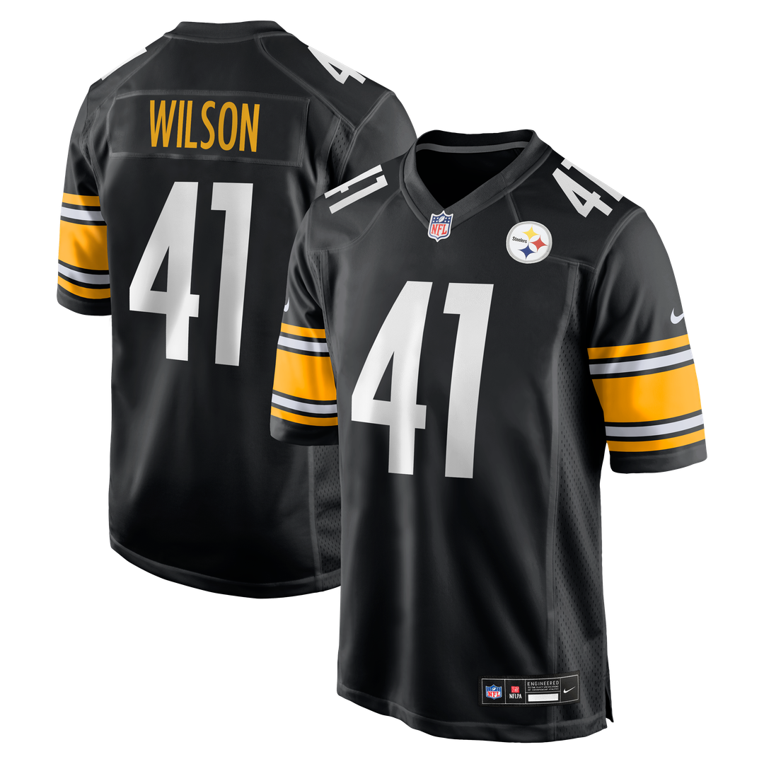 Payton Wilson Pittsburgh Steelers Nike Game Jersey - Black Official NFL Team Apparel Football Fan Gear