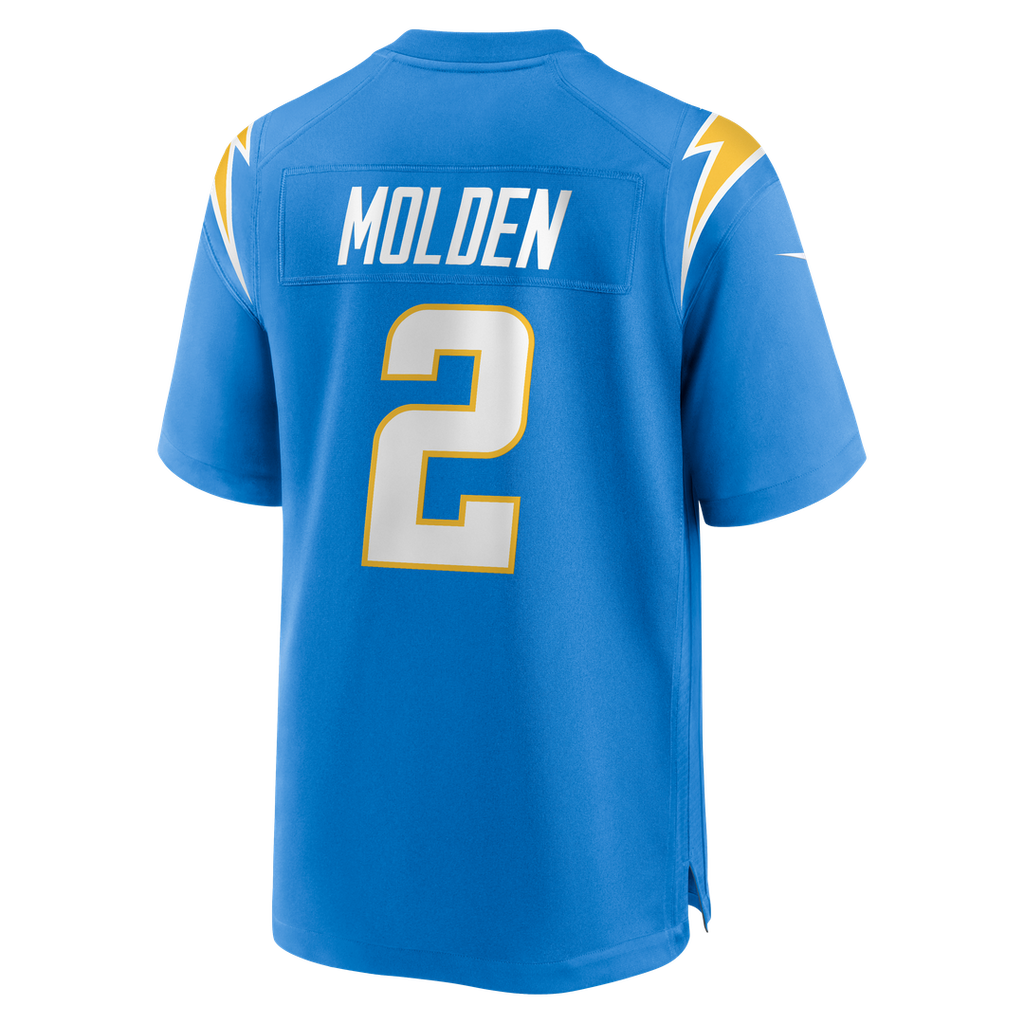 Elijah Molden Los Angeles Chargers Nike Team Game Jersey - Powder Blue Official NFL Team Apparel Football Fan Gear