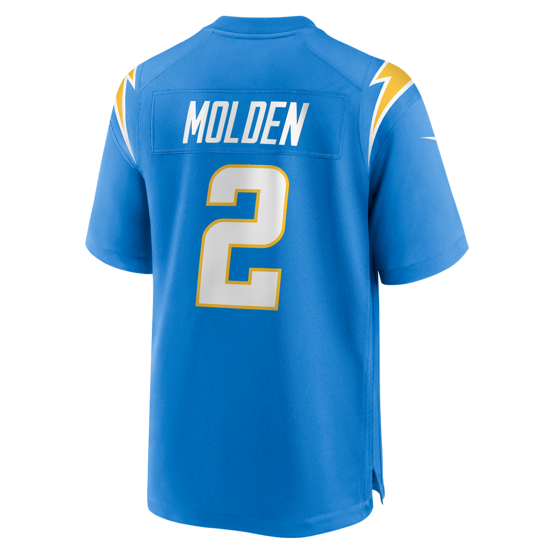 Elijah Molden Los Angeles Chargers Nike Team Game Jersey - Powder Blue Official NFL Team Apparel Football Fan Gear