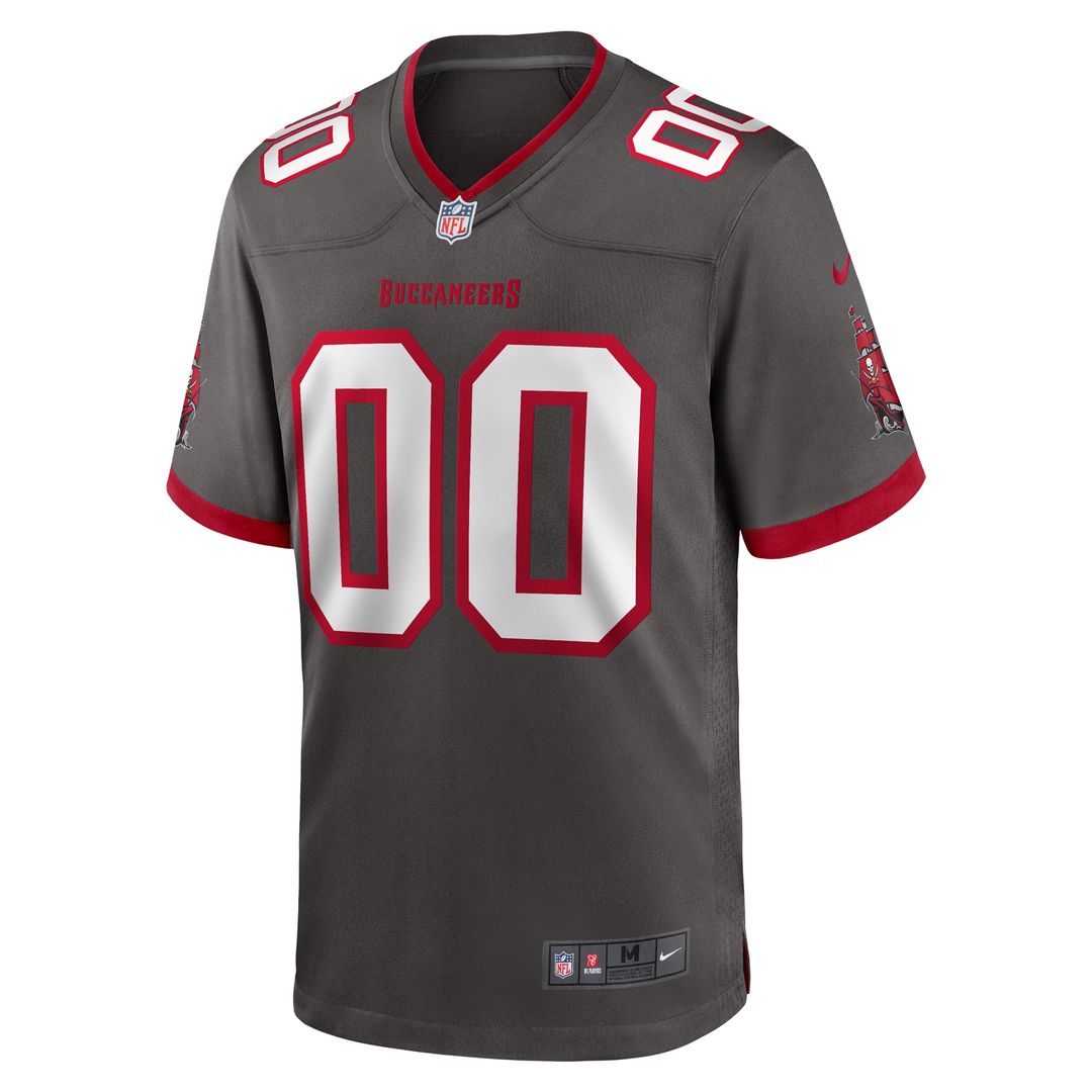 Men's Nike Red Tampa Bay Buccaneers Team Custom Game Jersey Official NFL Team Apparel Football Fan Gear
