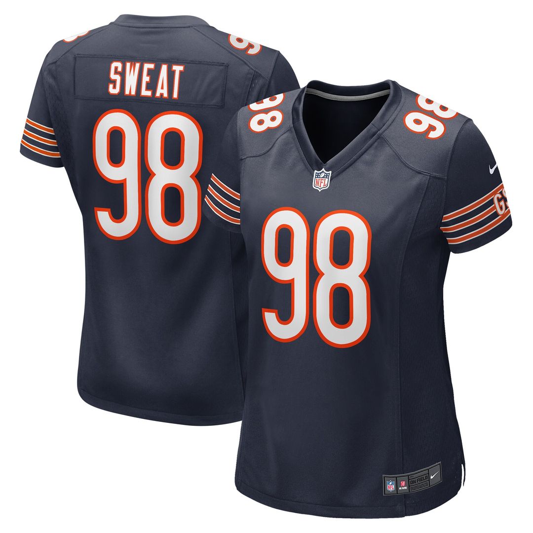 Montez Sweat Chicago Bears Nike Women's Game Jersey - Navy Official NFL Team Apparel Football Fan Gear