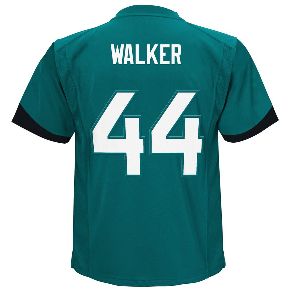 Travon Walker Jacksonville Jaguars Nike Preschool Game Jersey - Teal Official NFL Team Apparel Football Fan Gear