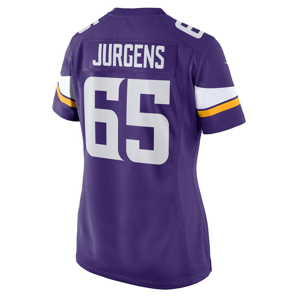 Michael Jurgens Minnesota Vikings Nike Women's Game Jersey - Purple Official NFL Team Apparel Football Fan Gear