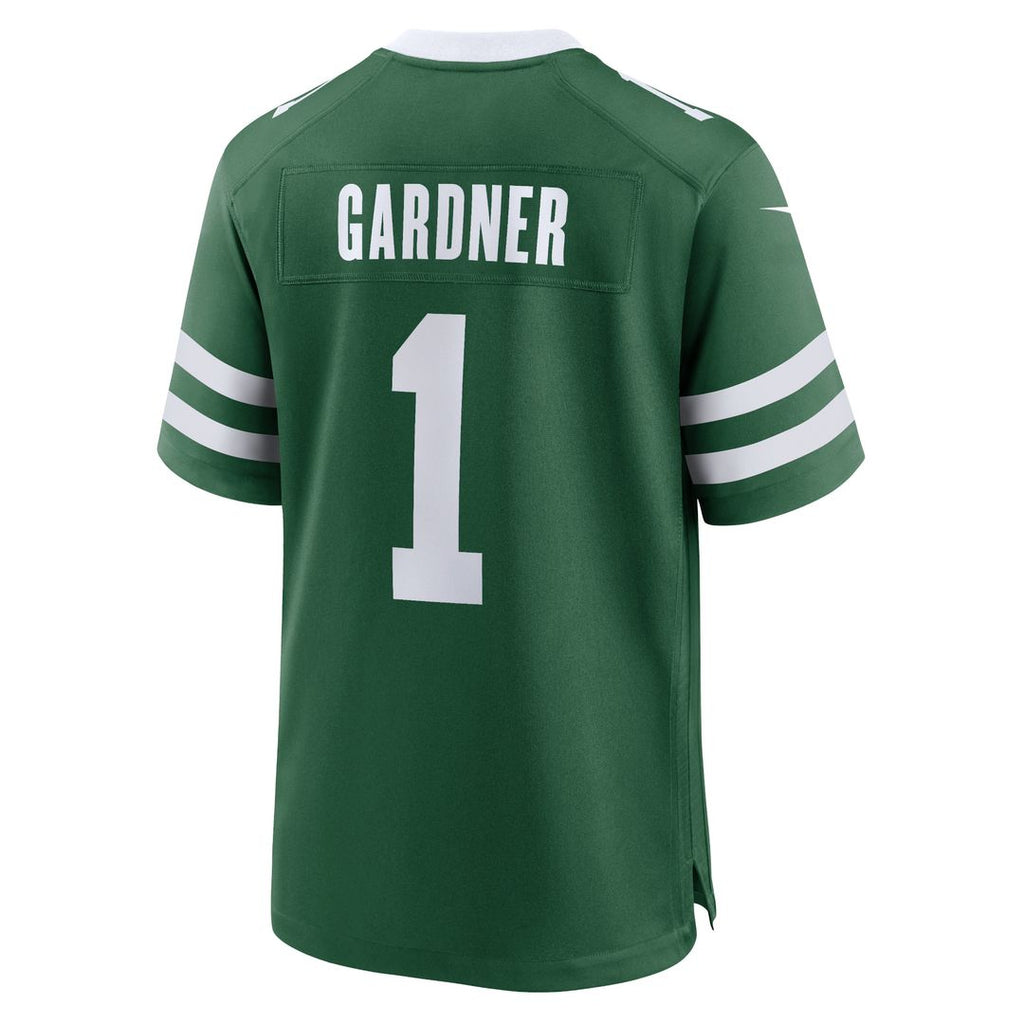 Ahmad Sauce Gardner New York Jets Nike Game Jersey - Legacy Green Official NFL Team Apparel Football Fan Gear