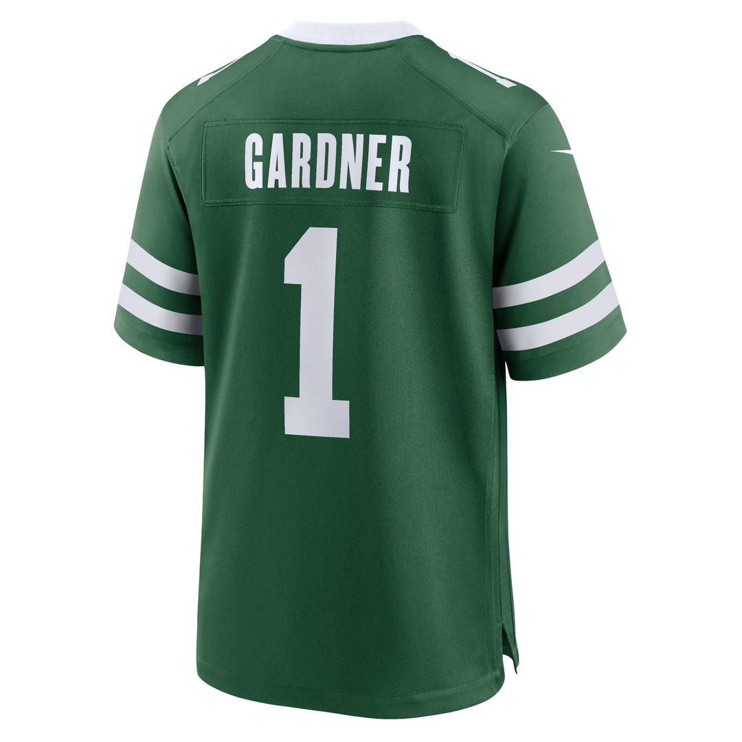 Ahmad Sauce Gardner New York Jets Nike Game Jersey - Legacy Green Official NFL Team Apparel Football Fan Gear