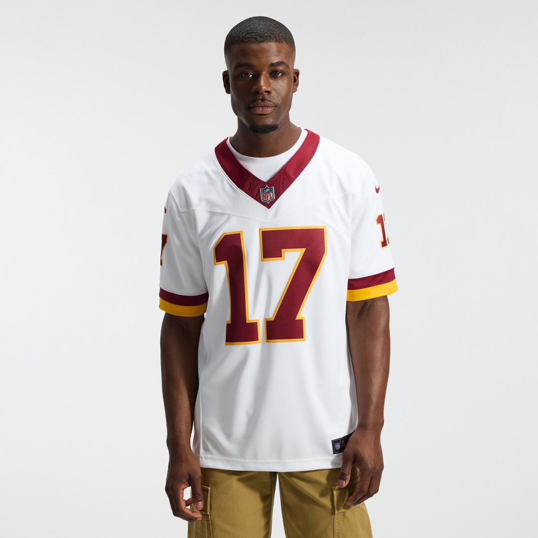 Terry McLaurin Washington Commanders Nike Vapor F.U.S.E. Stitched Limited Jersey - White Official NFL Team Apparel Football Fan Gear