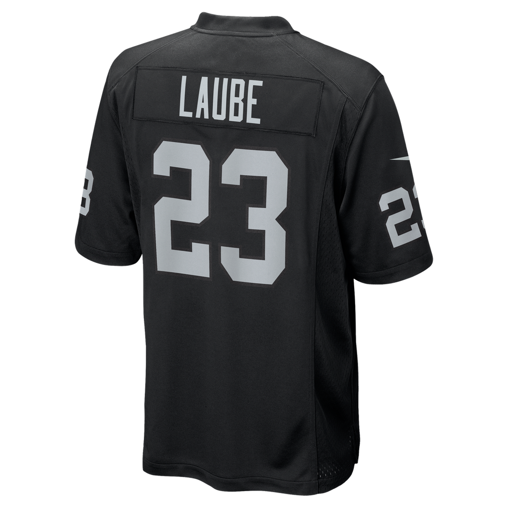 Dylan Laube Las Vegas Raiders Nike Team Game Jersey - Black Official NFL Team Apparel Football Fan Gear