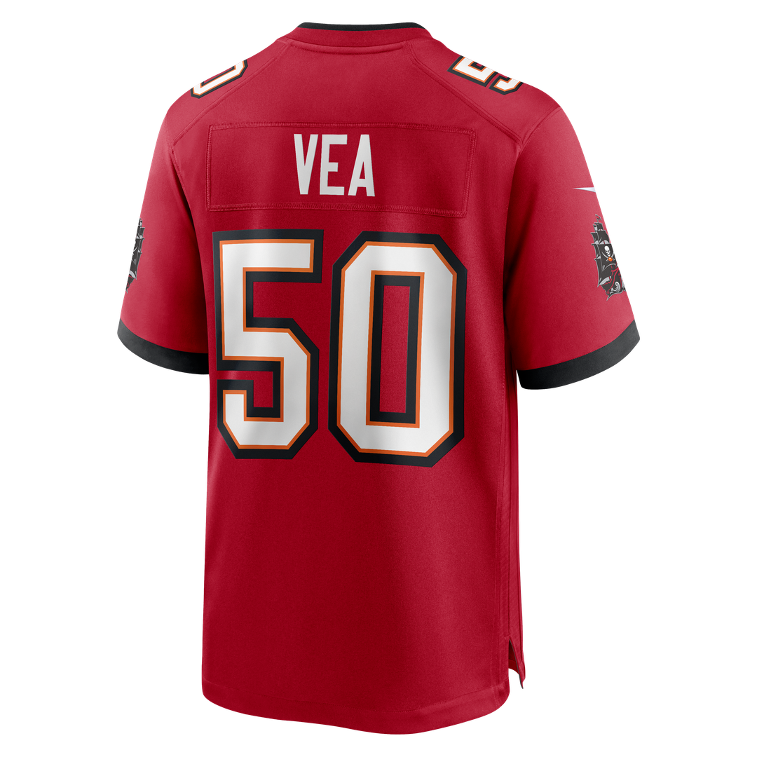 Vita Vea Tampa Bay Buccaneers Nike Game Jersey - Red Official NFL Team Apparel Football Fan Gear